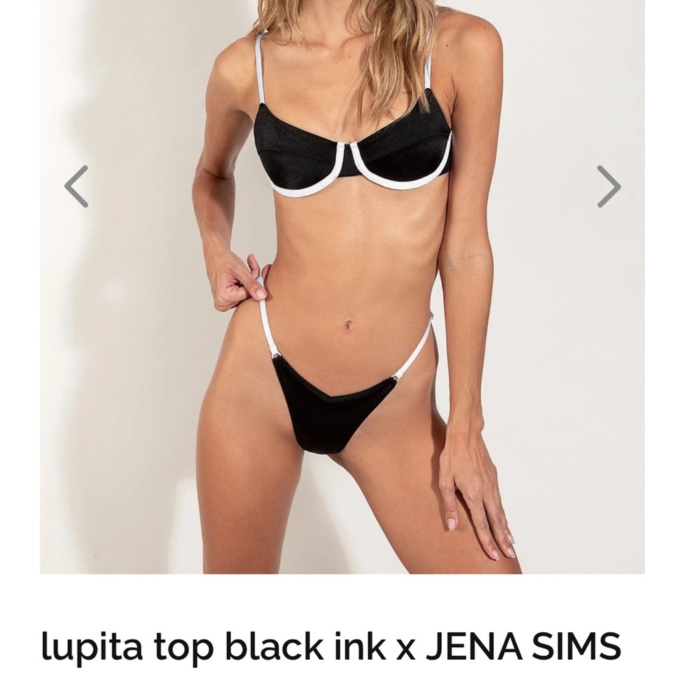 Oneone swimwear lupita top & alli bottom bikini set size (s)